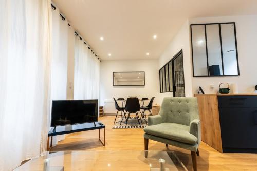 Appartement pour 2 pers - terrasse - centre Rouen