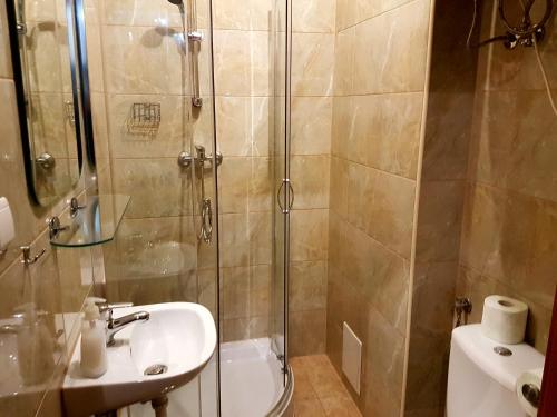 Ένα μπάνιο στο Dream Hostel & Apartments