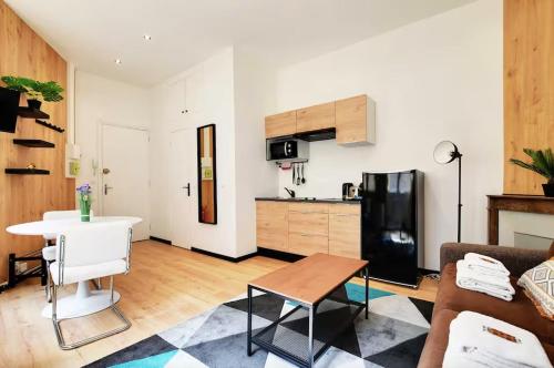 Charming AC Studio 2 Guests La Villette