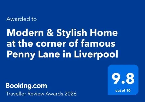 Modern & Stylish Home at the corner of famous Penny Lane in Liverpool photo 1