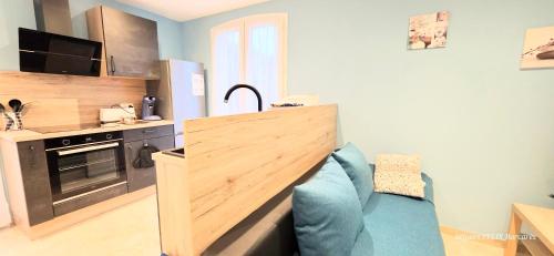 LE BARCARES - logement "Ecume" 3 étoiles, clim, wifi, parking, terrasse, plage et village de Noël à pied - 4 personnes
