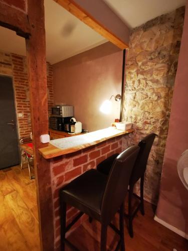 Dapur atau dapur kecil di Charming old style