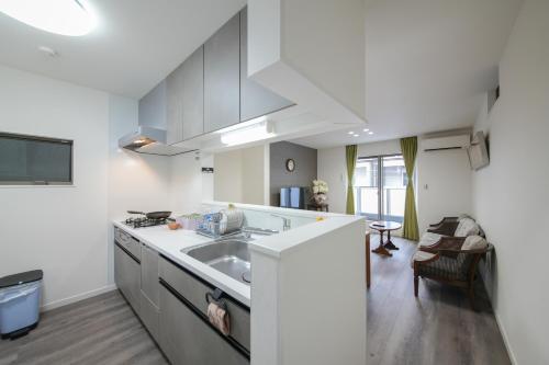 IWA House 1 Convenient transportation brand new detached house near Namba Shinsaibashi and Nipponbashi with two toilets and two bathrooms