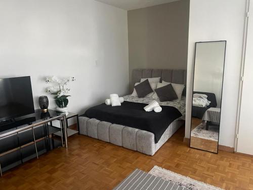 Quiet Champel-Terrasse getaway, 2 minutes from CEVA