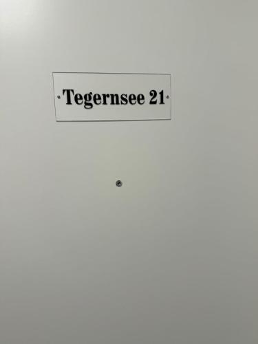 a sign with the word teenager on it at Maisonette Wohnung am Tegernsee in Bad Wiessee