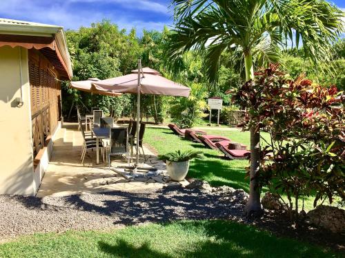 Zahrada ubytování Résidence Le Vallon Guadeloupe Parc Piscine Appartements & Studios