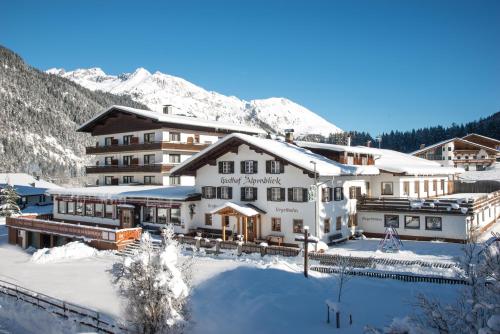 Hotel Alpenblick v zimě