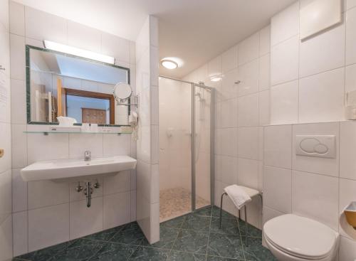 Koupelna v ubytování Hotel Brückenwirt Superior