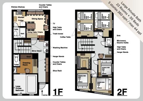 AkiraHome Dobutsuenmae -Includes a private bath for large groups max46ppl