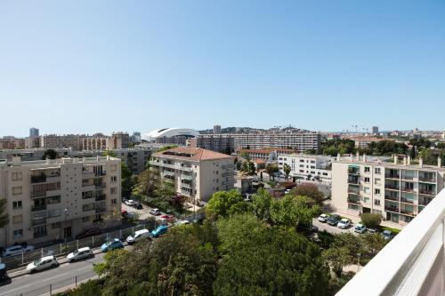 Appartement climatisé proche stade Vélodrome avec balcon