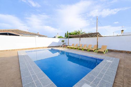 Chalet con piscina privada