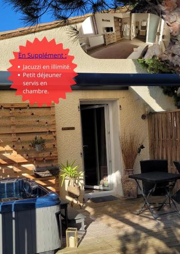 15min de la Cité de Carcassonne dans petit village, chambre au calme, petit-déjeuner et jacuzzi en supplément
