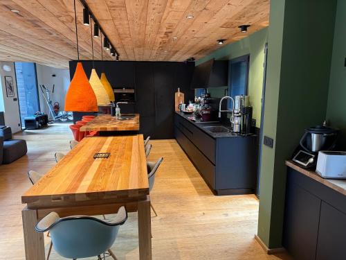 Chalet contemporain vue montagne