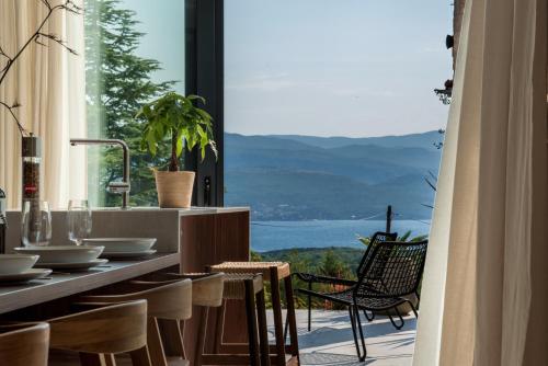 Villa 3S House Krk with panoramic view and heated pool