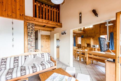 Chalet 20 pers retour skis au pieds