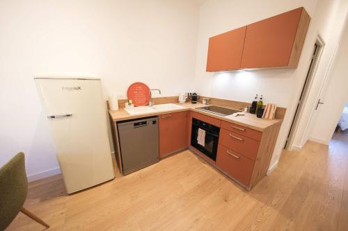 Les Suites du Parc - Appartement lumineux de 2 chambres avec une vue imprenable sur le parc Simone Veil à 2 minutes des halles