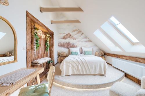 Apartament z wanną typu jacuzzi