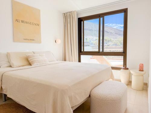 Coastal Modern Apartment Los Cristianos - Heated Pool, AC, Big Terrace