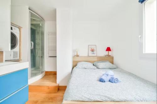Studio vue privée - calme absolu - Paris 13