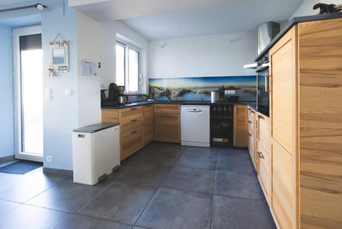 Køkken eller tekøkken på Beach House