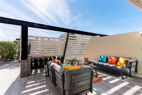 Urban Muse - Villa cosy - terrasse - Port Nature Village Naturiste - parking