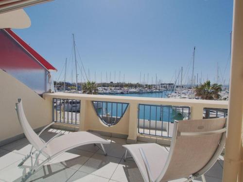 Appartement rénové avec clim, vue mer - 5 pers. - FR-1-874-12