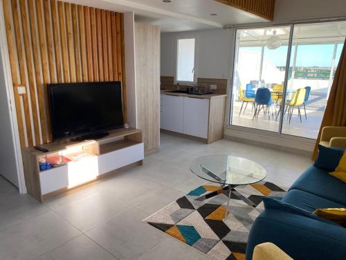 Superbe duplex, piscine, vue panoramique - 5 pers. - FR-1-874-19