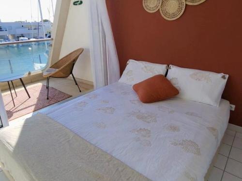 Marina rare avec clim et parking - Port Camargue - FR-1-874-33
