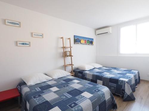 Appartement avec clim et parking - 6 pers. à deux pas de la plage - FR-1-874-17