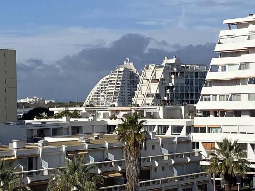 Appartement lumineux vue mer, clim - 4 pers. - FR-1-874-74