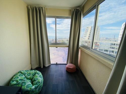 Appartement lumineux vue mer, clim - 4 pers. - FR-1-874-74