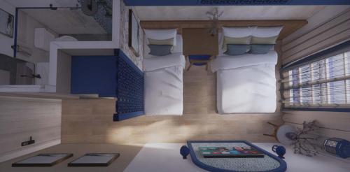 Cox Hotel tesisinde mutfak veya mini mutfak