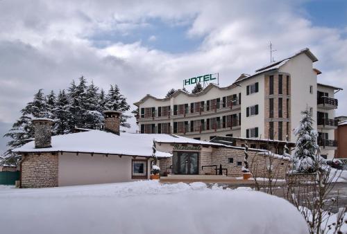 Hotel La Pineta en invierno