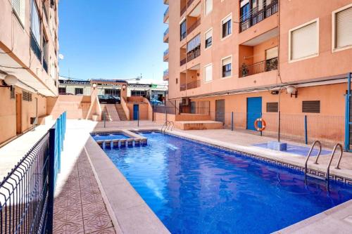 Sunny Apartment in Central Torrevieja with Pool Near the Beach