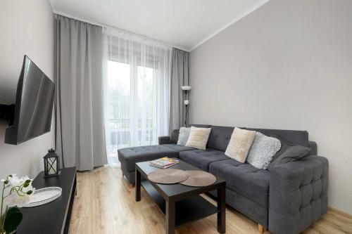 Komfortowy Apartament w Katowicach z 2 Sypialniami by Noclegi Renters