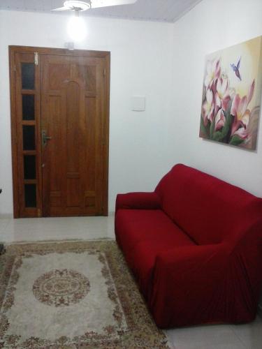 Ruang duduk di Residencial Ostras