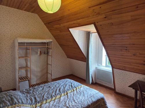 En eller flere senge i et værelse på la maisonnette