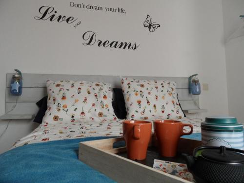 Cama o camas de una habitación en Malaga Sweet Home