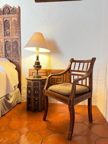 Area tempat duduk di Avicena Hotel Boutique