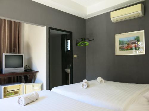 Voodi või voodid majutusasutuse Bayview Resort toas