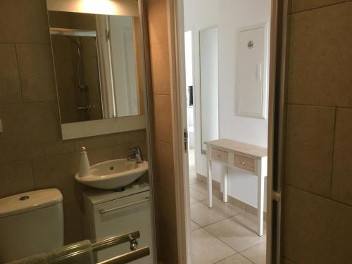 Kylpyhuone majoituspaikassa Residence Gameau