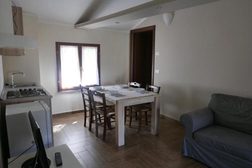 Kuchyň nebo kuchyňský kout v ubytování Agriturismo Boschi Celati
