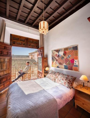 Breathtaking Alhambra view balconies, Albaizyn