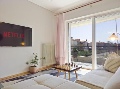 Bright Spacious 70 sq m Home Near Mount Pelion & Volos