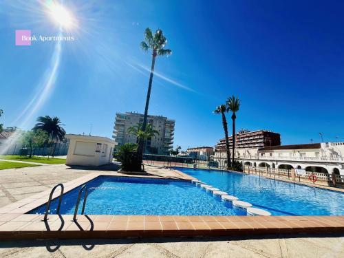1a Línea playa,vista al mar y piscina Mediterráneo -BookApartments