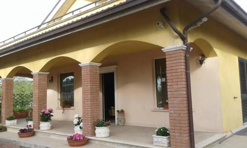 Budova, kde se bed and breakfast nachází