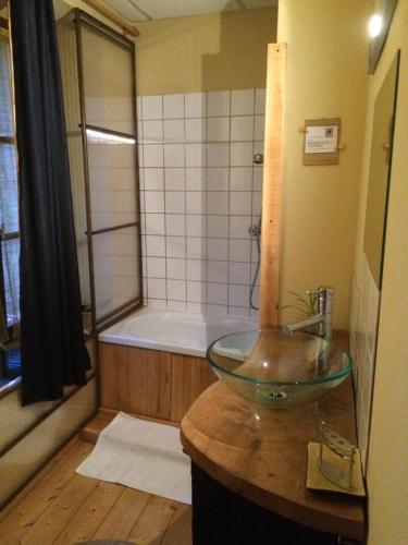 Kylpyhuone majoituspaikassa Minshuku Chambres d'hôtes japonaises