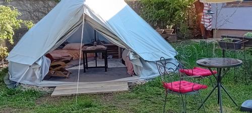 GLAMPING YURTA tents in Rose resort