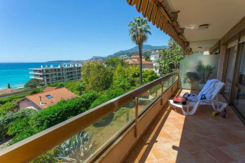 95C - 2P terrasse vue mer et parking