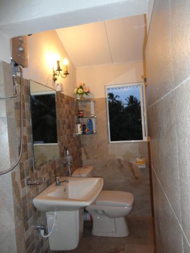 Ένα μπάνιο στο Abha Villa